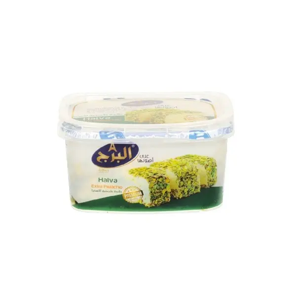 Chałwa z orzechami pistacjowymi extra 350g ALBURJ
