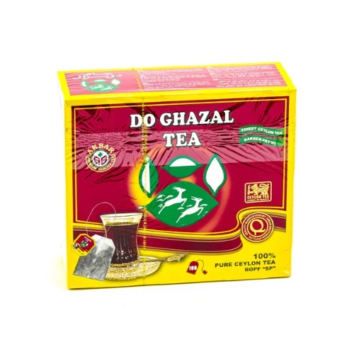Herbata czarna ekspresowa 100 torebek DO GHAZAL