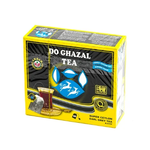 Herbata czarna ekspresowa Earl Grey 100 torebek DO GHAZAL