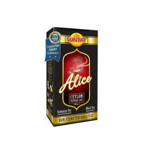 Herbata czarna liściasta z bergamotką Alice 500g SUNTAT