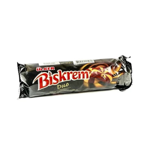 Ciastka z kremem kakaowym Biskrem Duo 130g ULKER