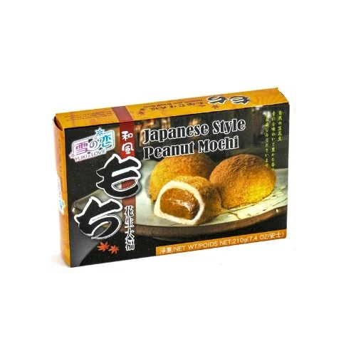Ciasto ryżowe Mochi z orzechami ziemnymi 210g YUKI LOVE