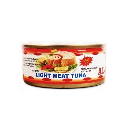 Tuńczyk w oleju sojowym z chili 160G AL-RAII