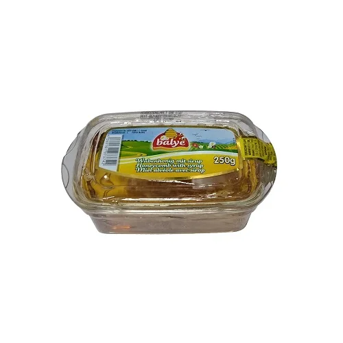 Miód z syropem glukozowo-fruktozowym i plastrem miodu 250g BALYE
