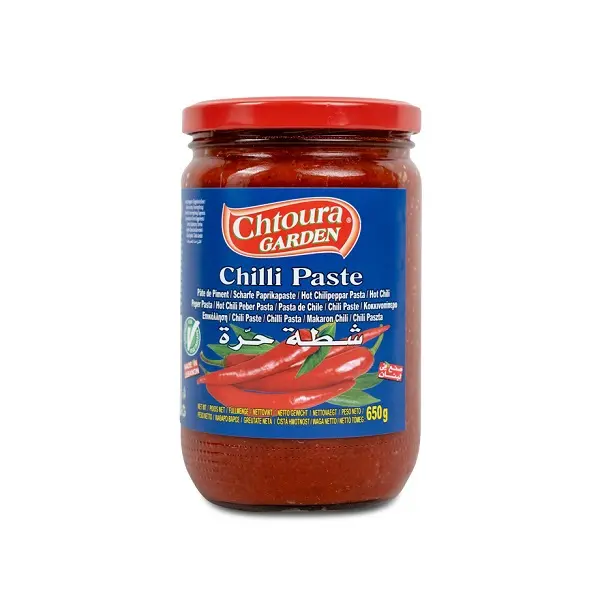 Pasta z chili ostra 650g CHTOURA GARDEN