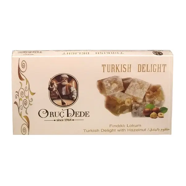 Lokum z orzechami laskowymi Findikli 400g ORUC DEDE
