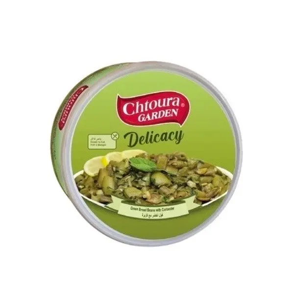 Fasola zielona z kolendrą 350g CHTOURA GARDEN