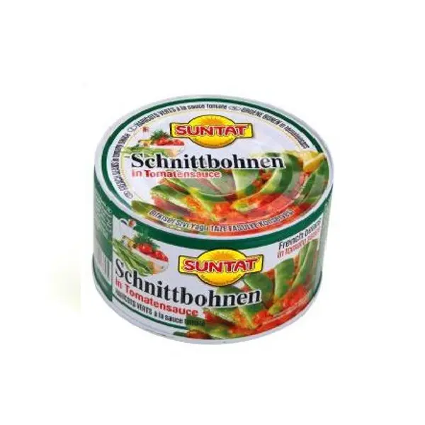 Fasola zielona w sosie pomidorowym 350g SUNTAT