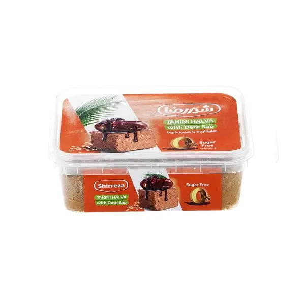 Chałwa bez cukru z syropem daktylowym 400g SHIRREZA