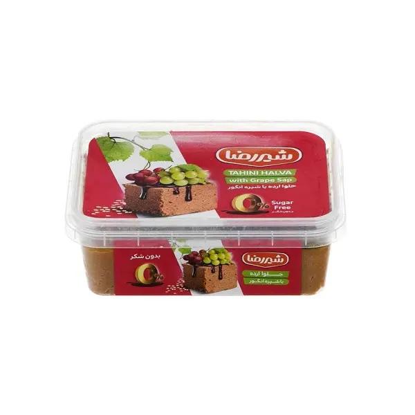 Chałwa bez cukru z syropem winogronowym 400g SHIRREZA