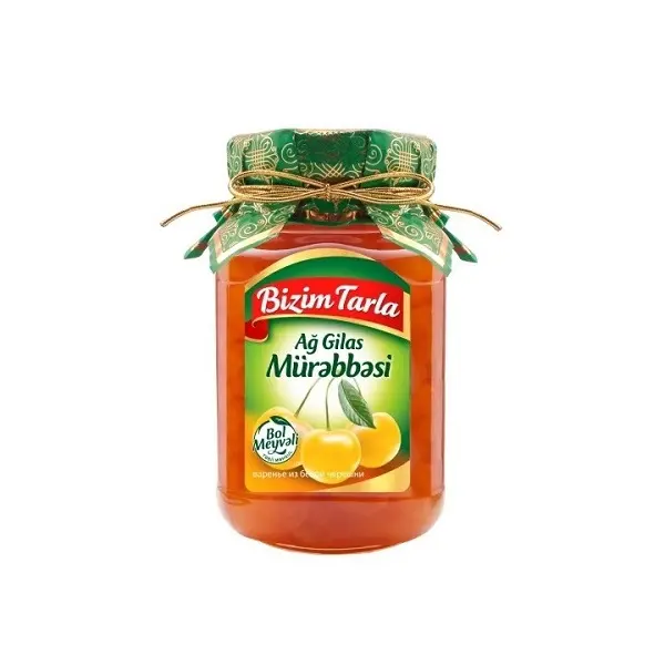 Dżem z białych czereśni 400g BIZIM TARLA
