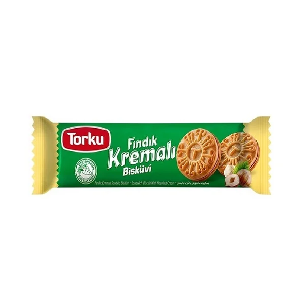 Ciastka markizy z kremem orzechowym 61g TORKU